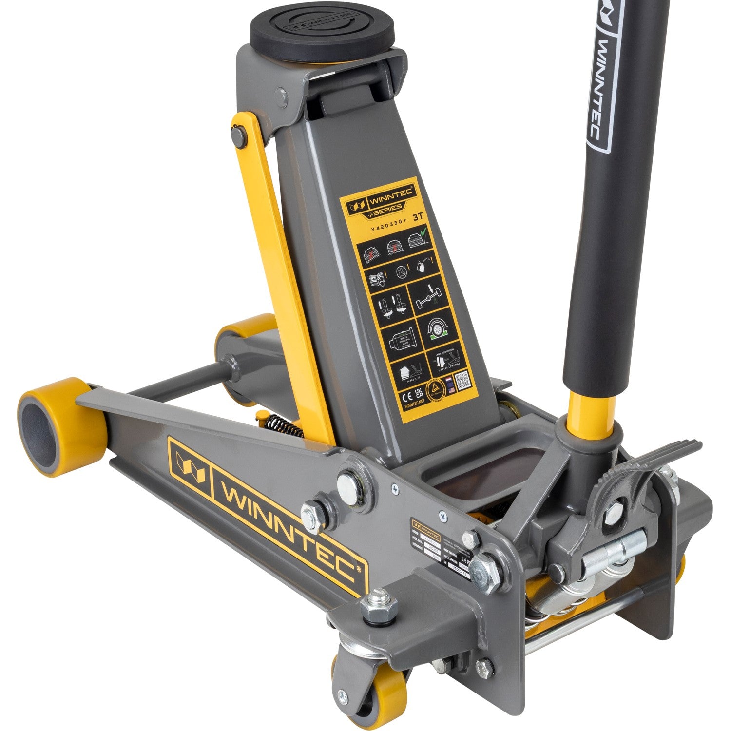 SIP 09713 WINNTEC® +SERIES 3 Ton Trolley Jack