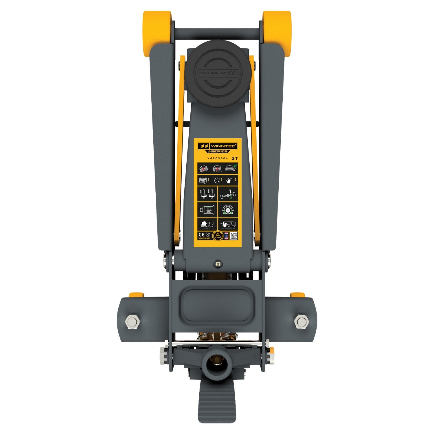 SIP 09713 WINNTEC® +SERIES 3 Ton Trolley Jack