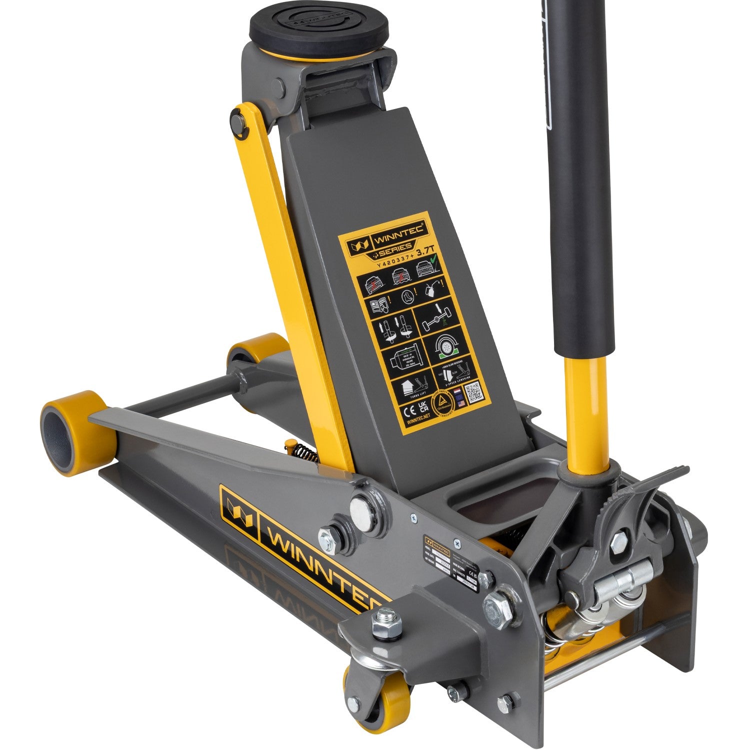 SIP 09715 WINNTEC +SERIES 3.7 Ton Extreme Trolley Jack