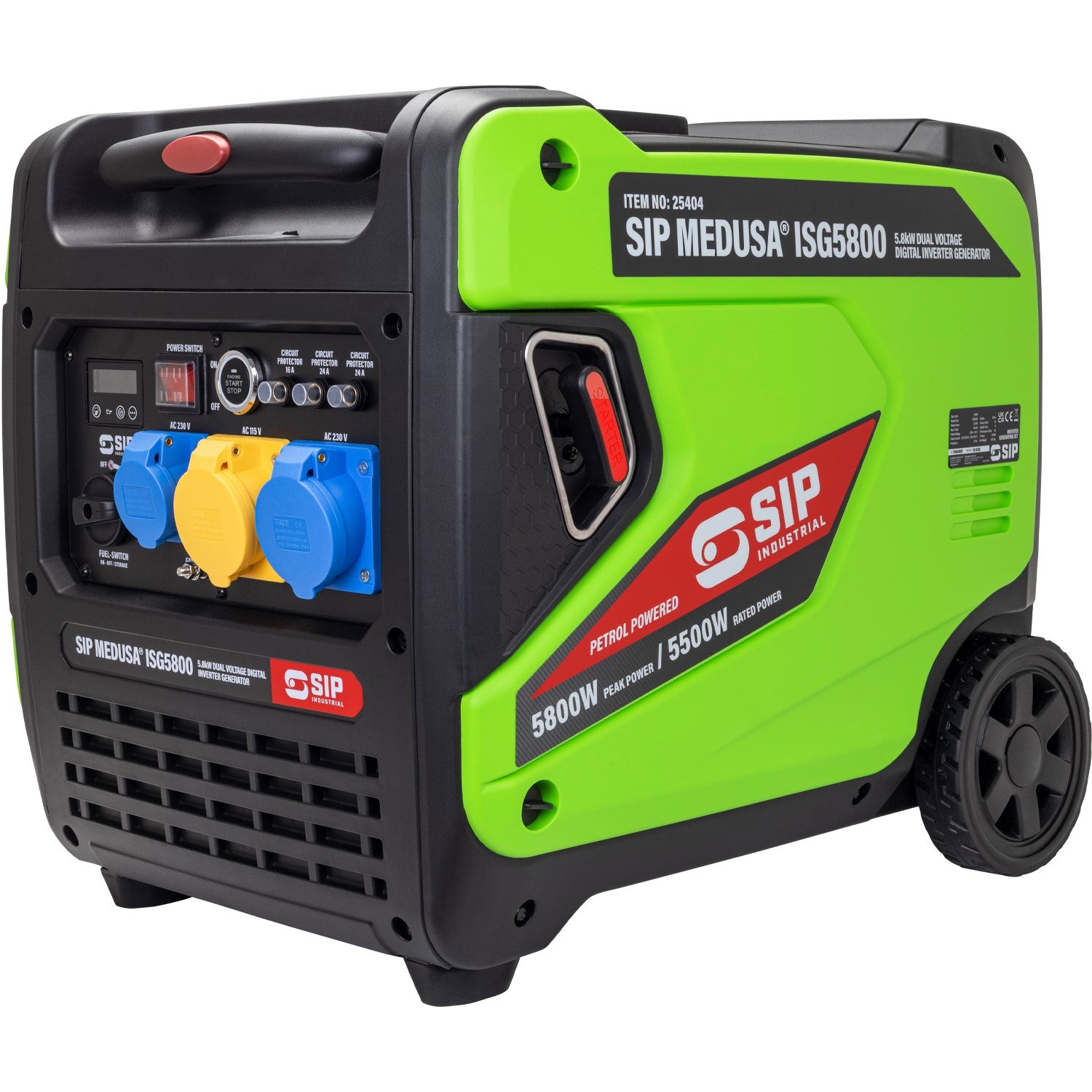 SIP 25404 MEDUSA ISG5800 Digital Inverter Generator