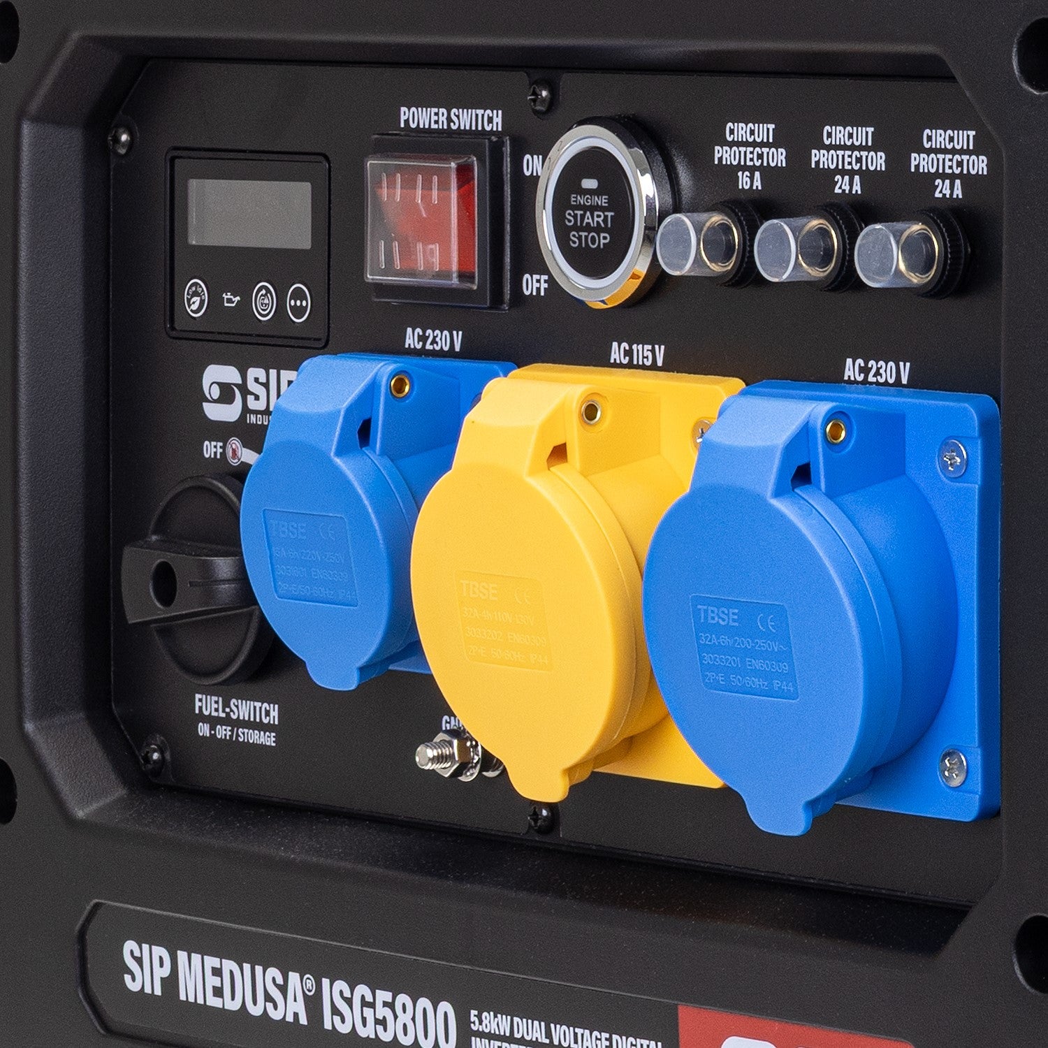 SIP 25404 MEDUSA ISG5800 Digital Inverter Generator