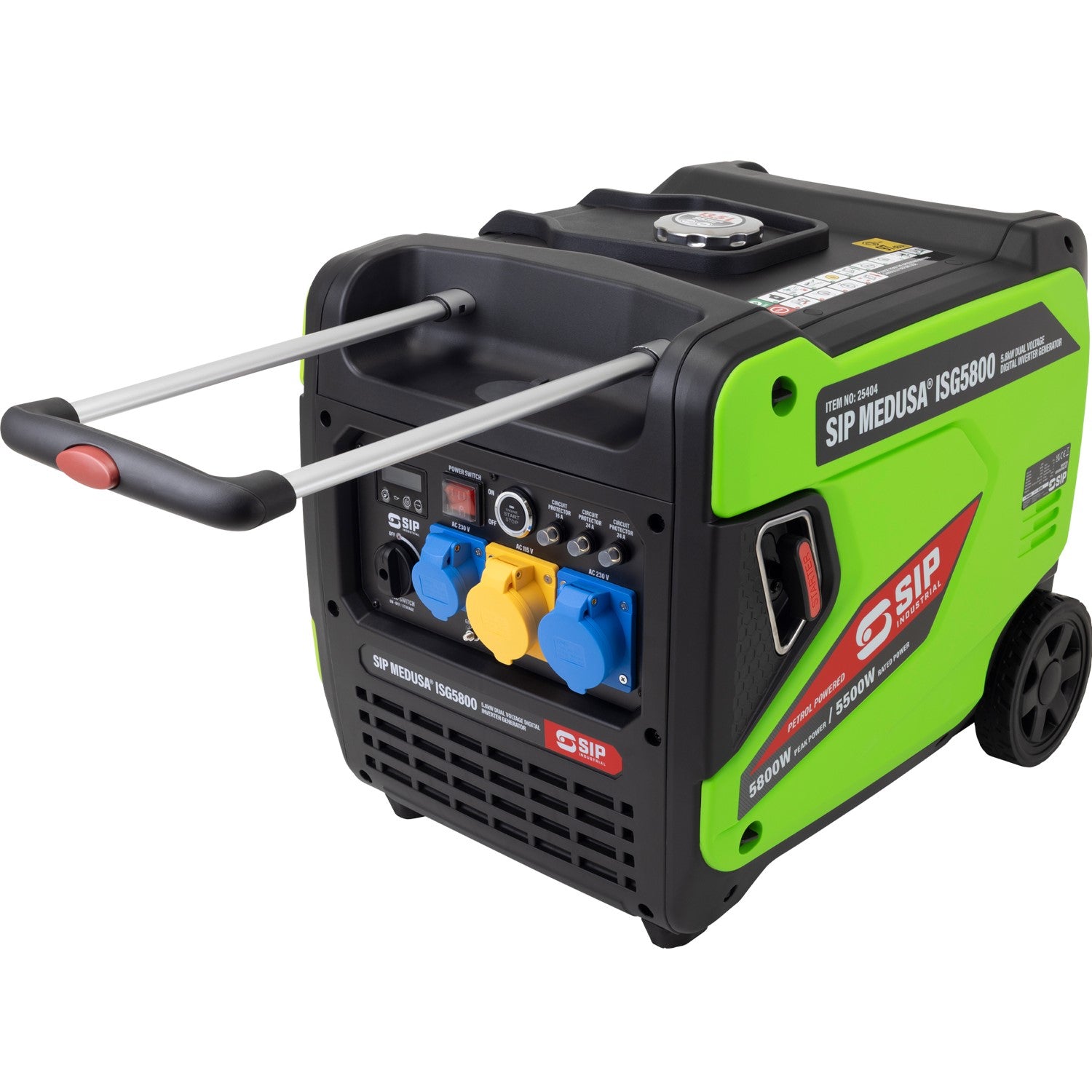 SIP 25404 MEDUSA ISG5800 Digital Inverter Generator