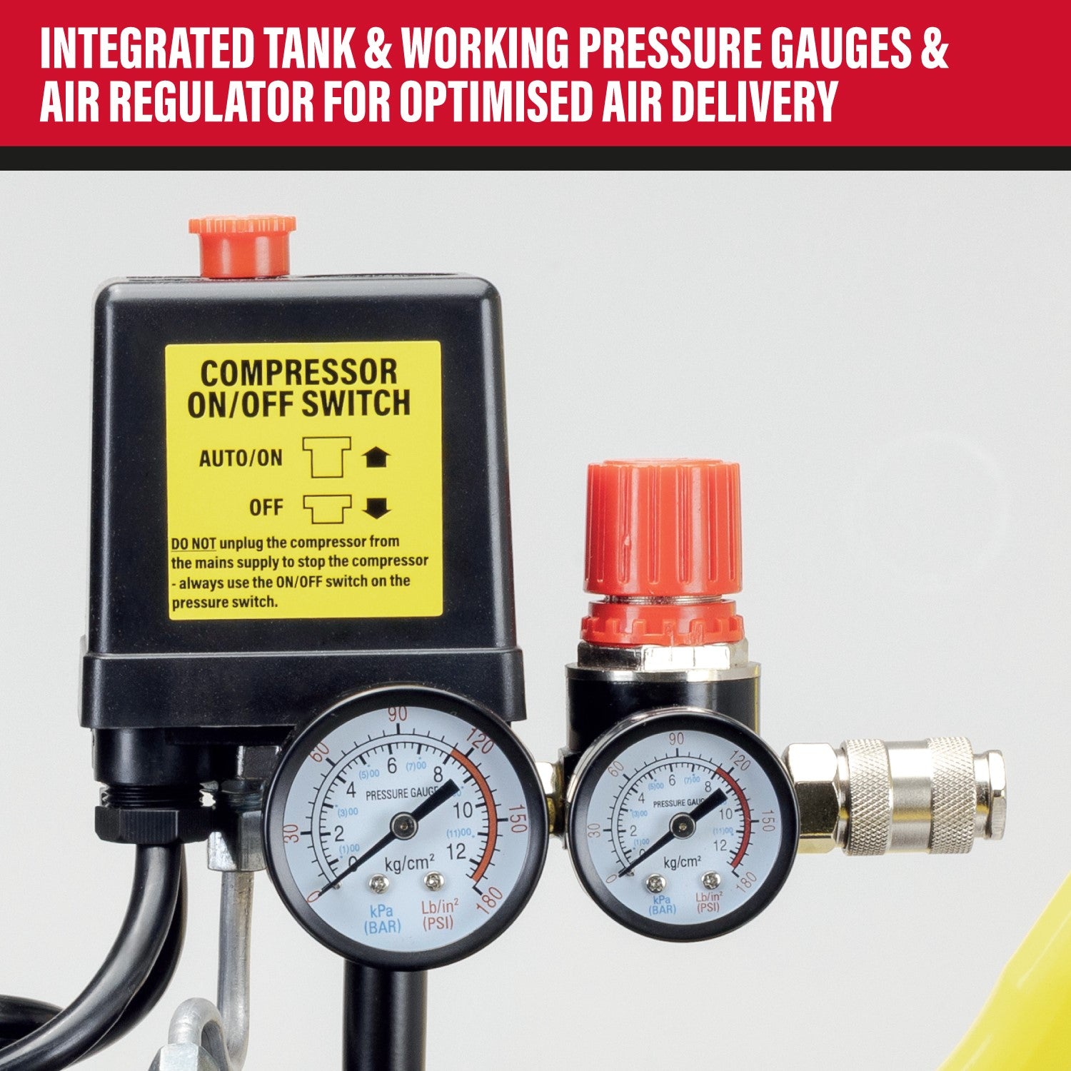SIP 05871 110V 24L Low Noise Direct Drive Compressor