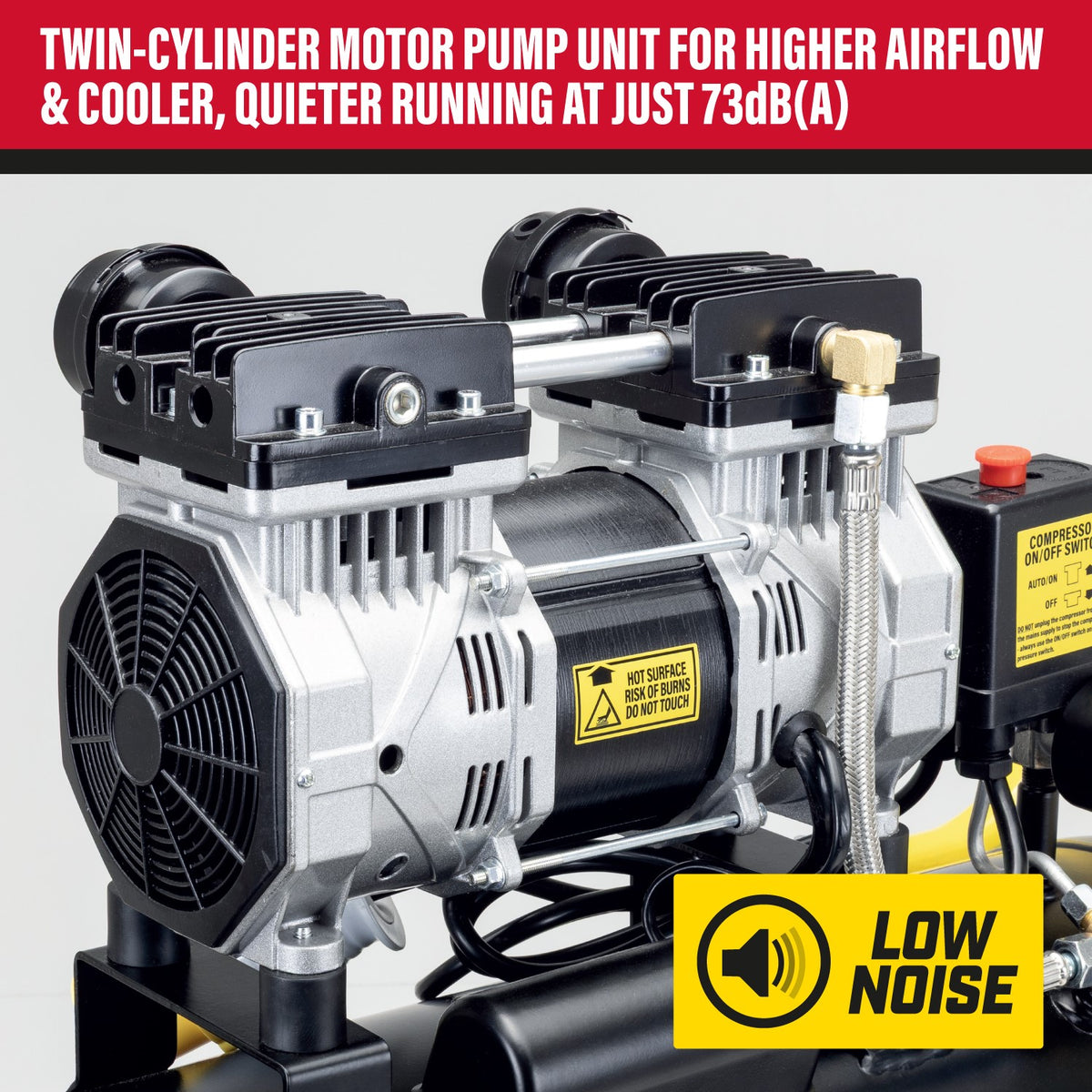 SIP 05872 110V 50L Low Noise Direct Drive Compressor