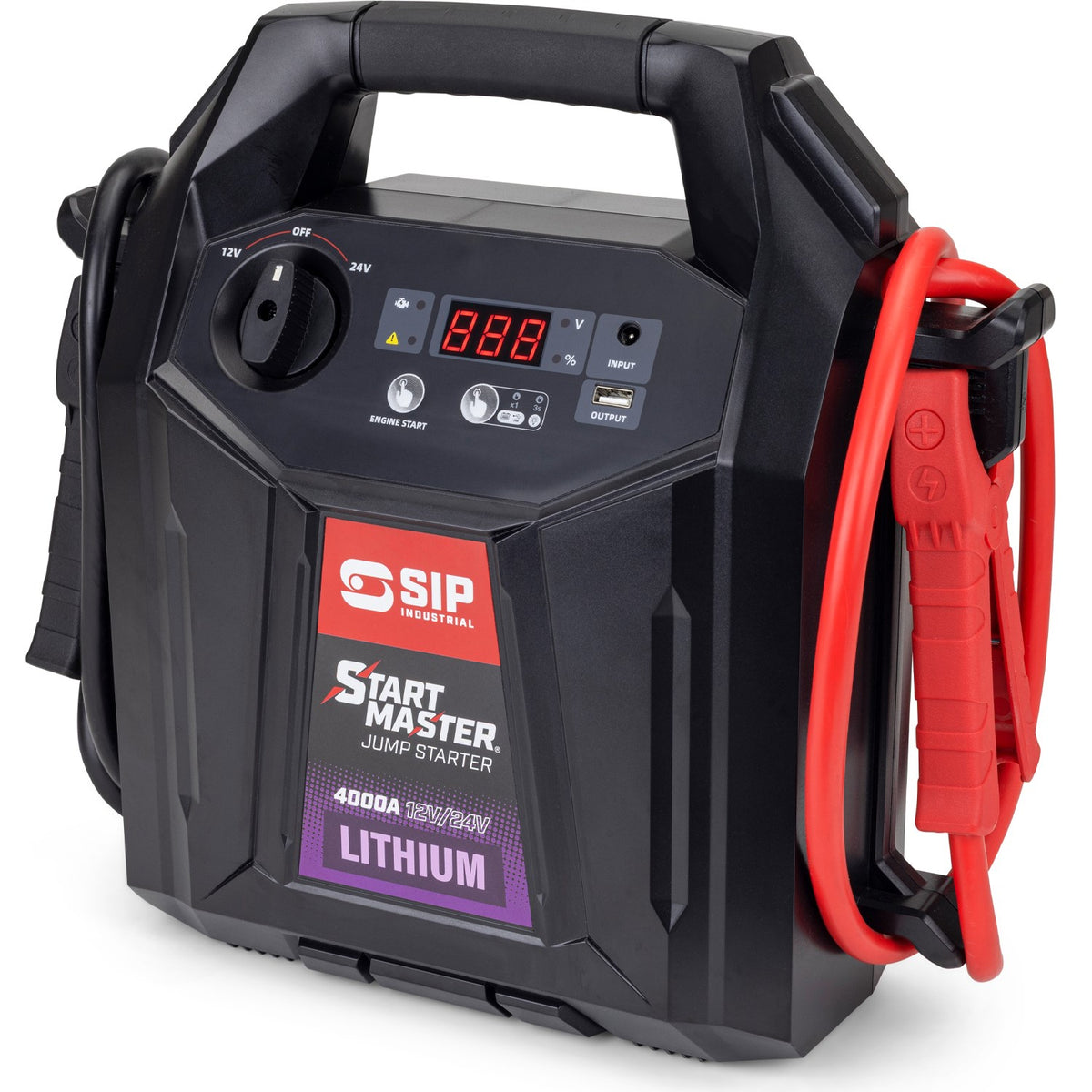 SIP 07222 STARTMASTER® 4000A 12/24V Lithium Jump Starter
