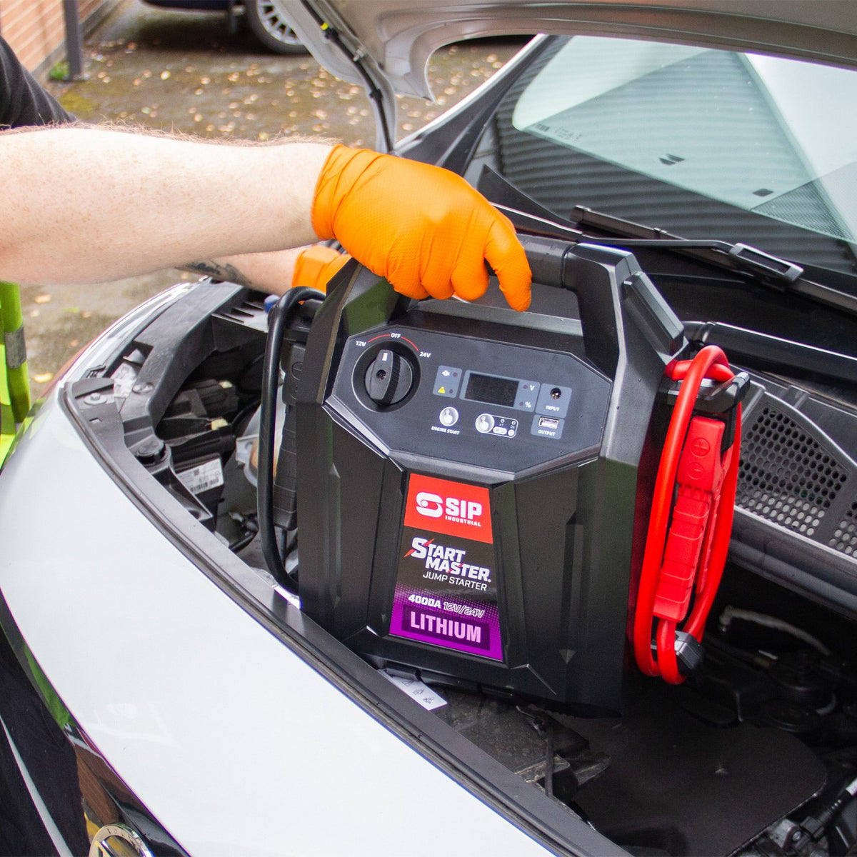 SIP 07222 STARTMASTER® 4000A 12/24V Lithium Jump Starter