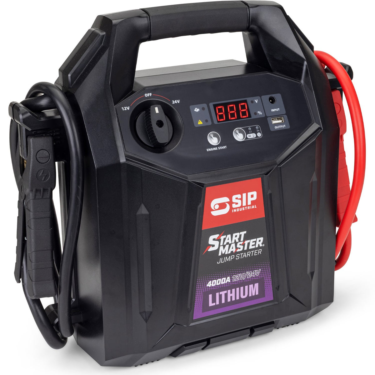SIP 07222 STARTMASTER® 4000A 12/24V Lithium Jump Starter