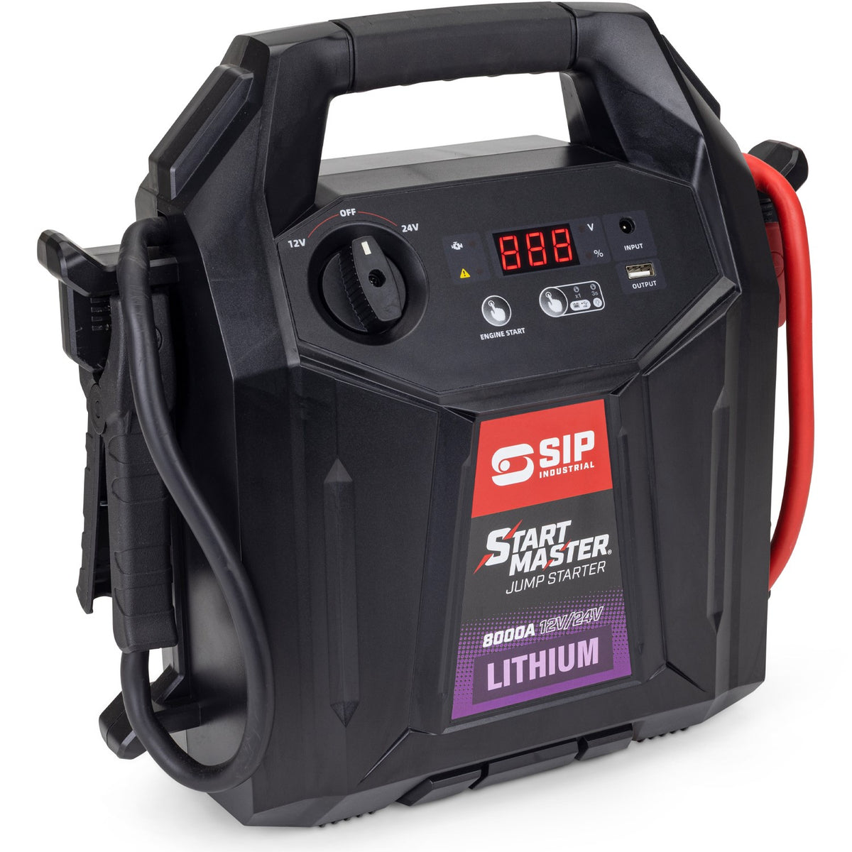 SIP 07223 STARTMASTER® 8000A 12/24V Lithium Jump Starter