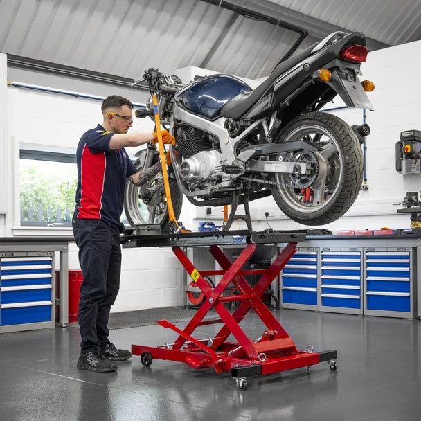Sealey MC365 Motorcycle Lift 365kg Capacity Hydraulic