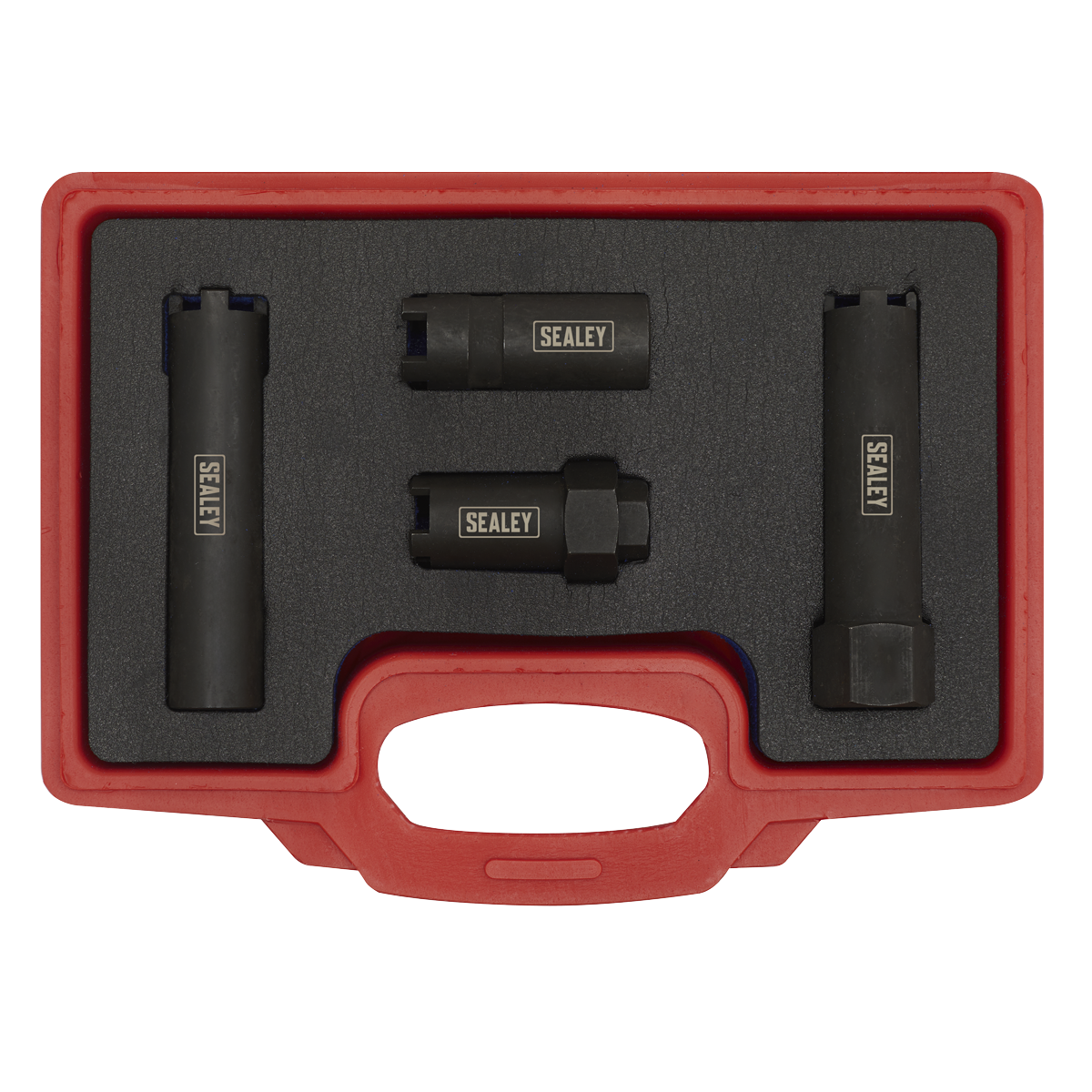 Sealey VS2061 Diesel Injector Socket Set 4pc - Commercial