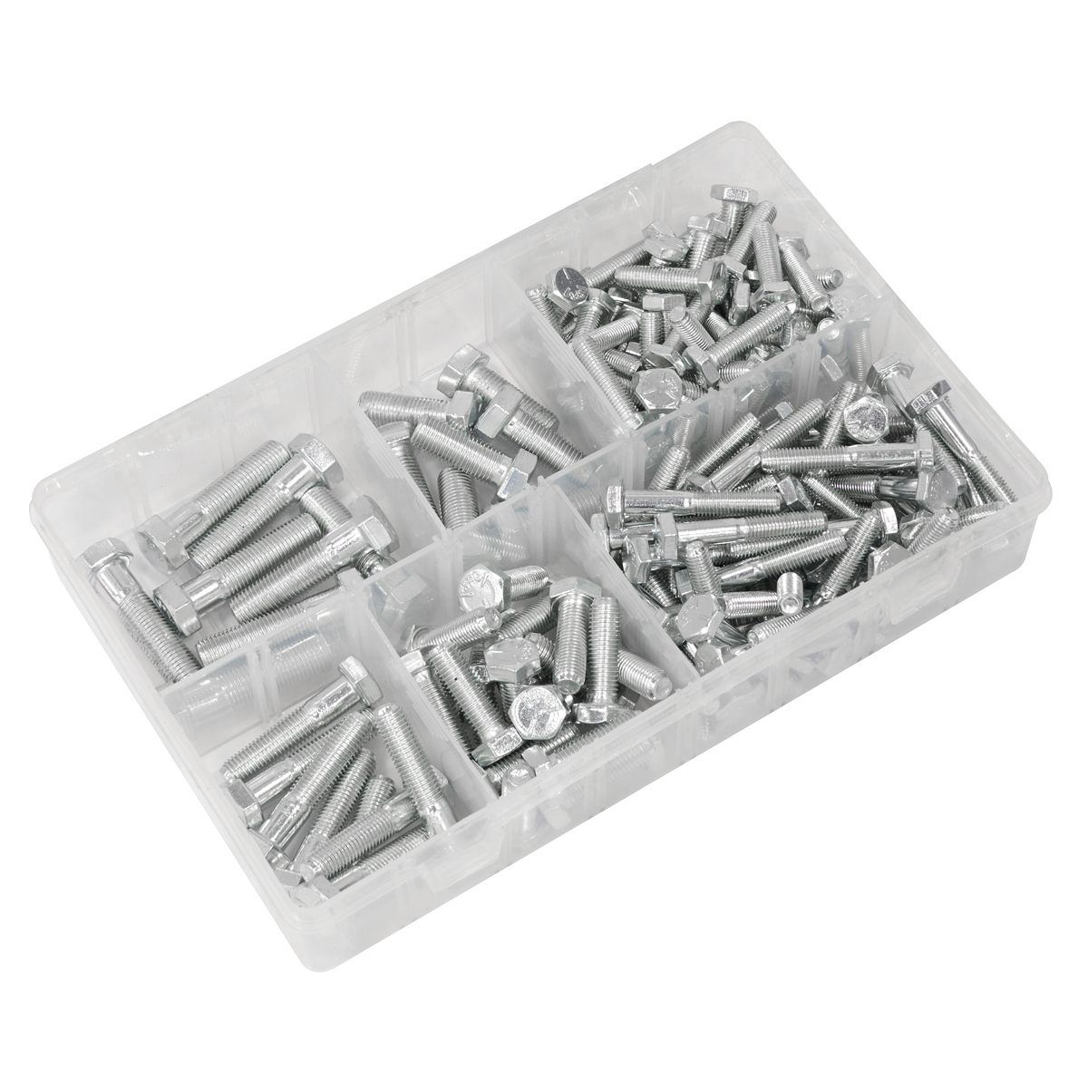 Sealey AB047UNF Setscrew Assortment 1/4"-3/8"UNF 144pc