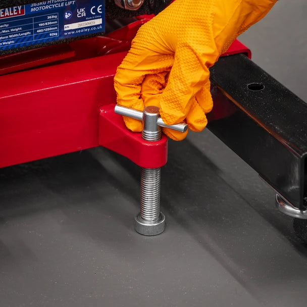 Sealey MC365 Motorcycle Lift 365kg Capacity Hydraulic