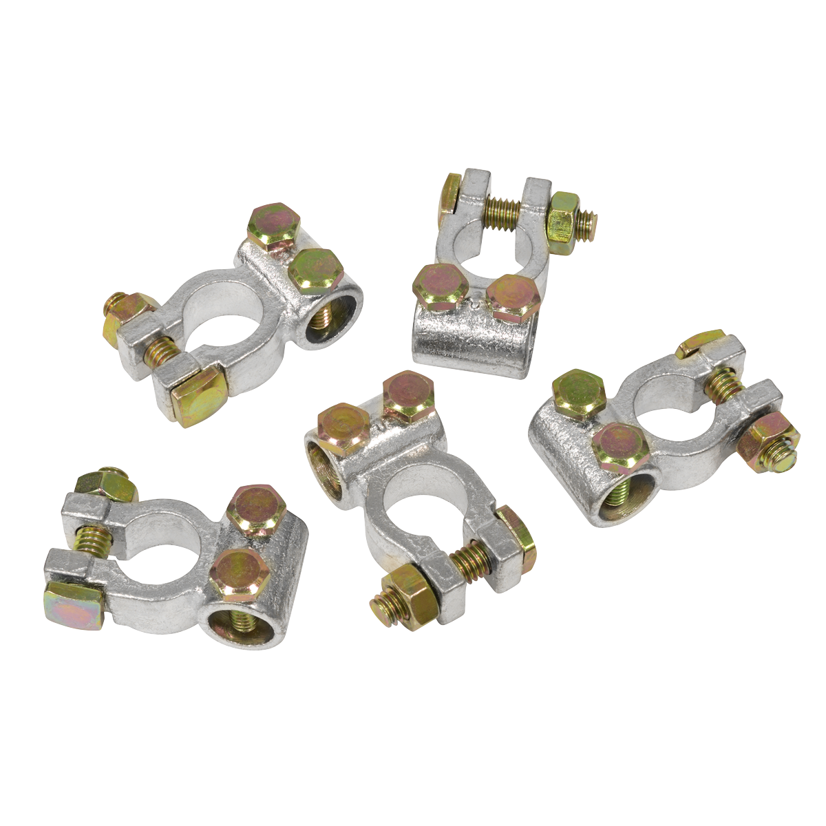 Sealey BTP21 Battery Terminal 24V Positive Heavy-Duty Pack of 5
