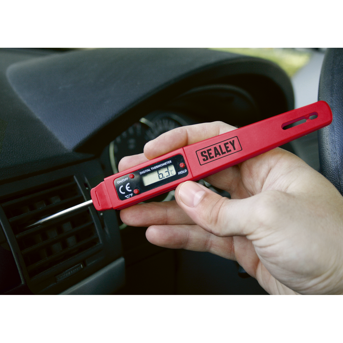 Sealey VS906 Mini Digital Thermometer
