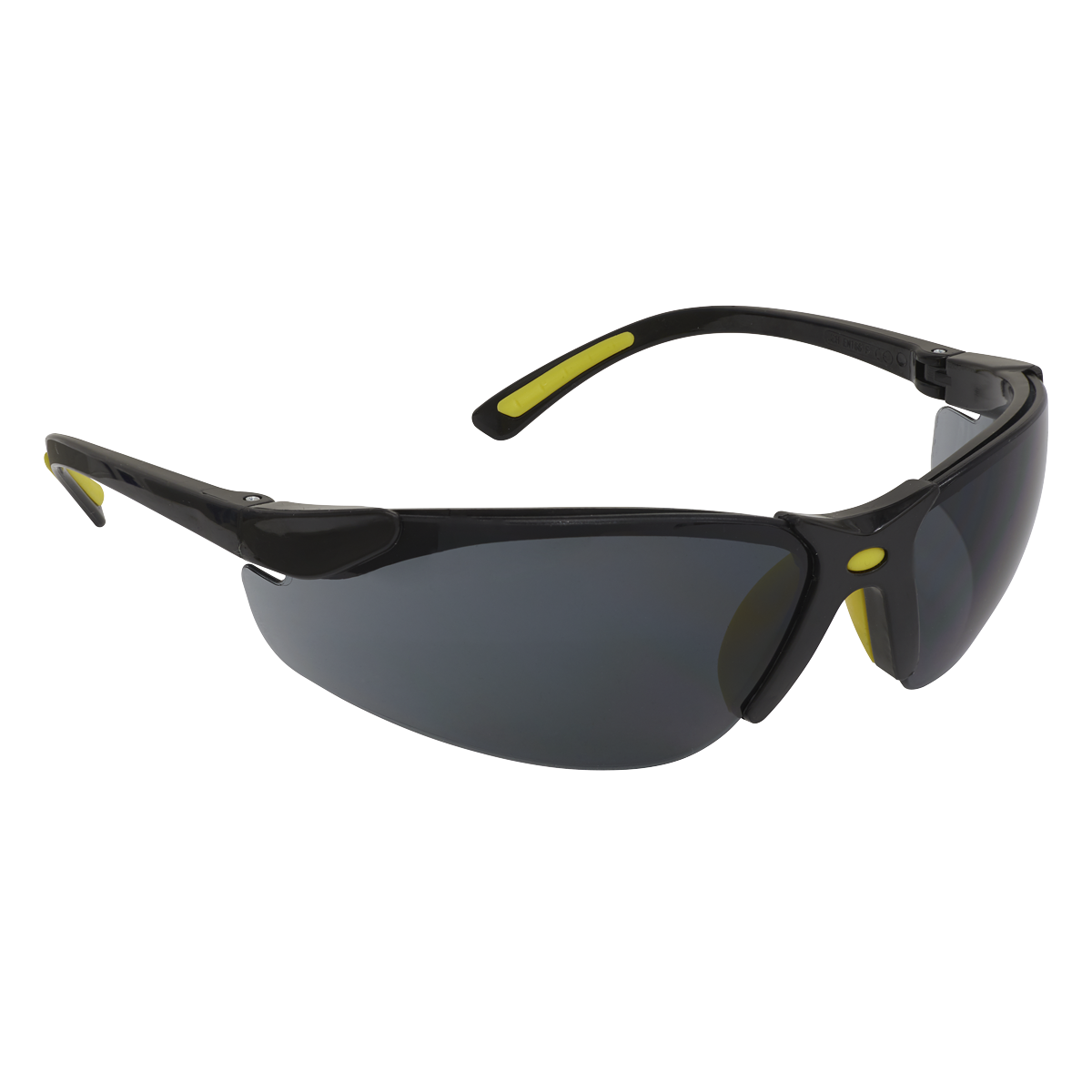 Sealey 9214 Worksafe Zante Style Smoke Lens Safety Glasses with Flexi Arms