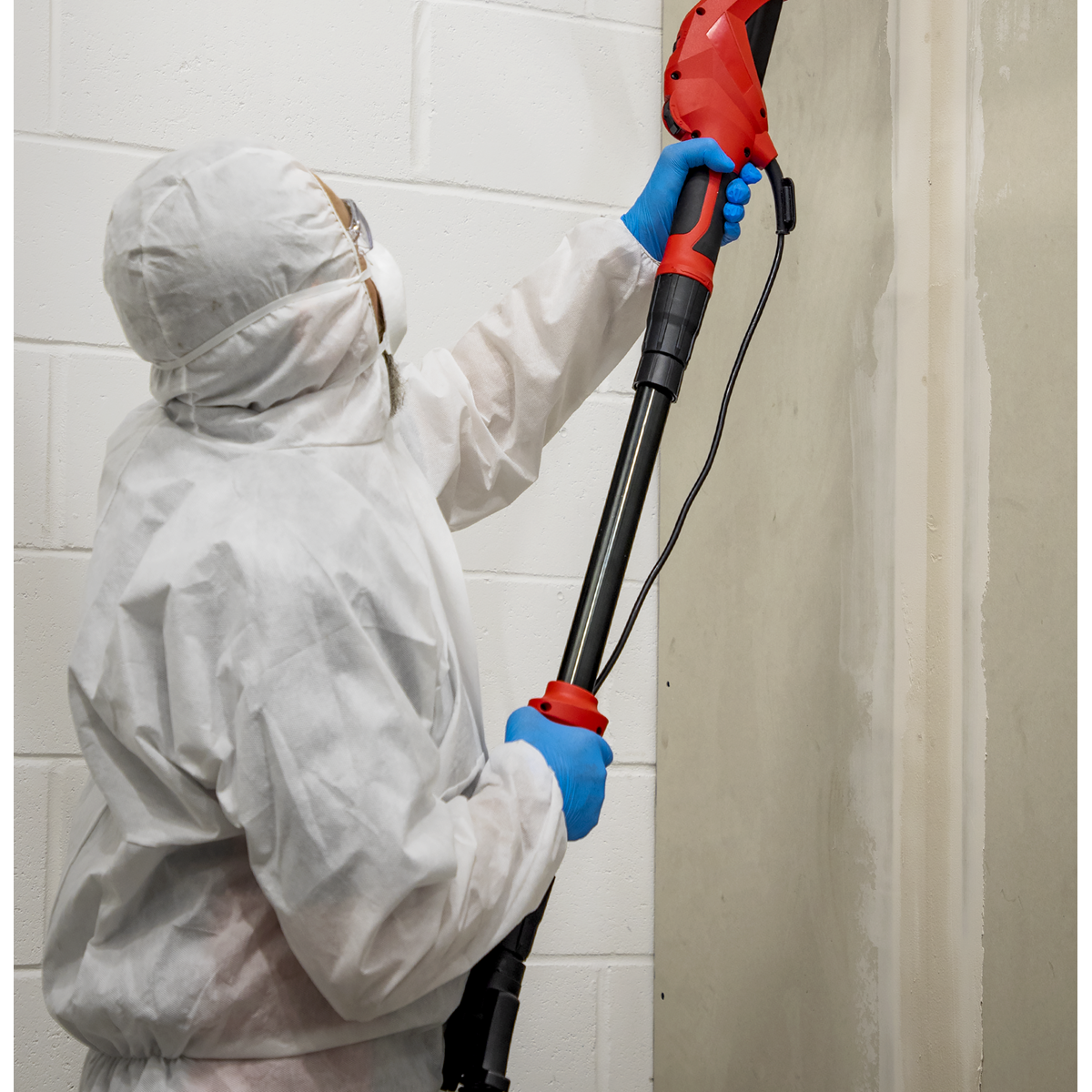 Sealey 9601L Disposable Coverall White - Large