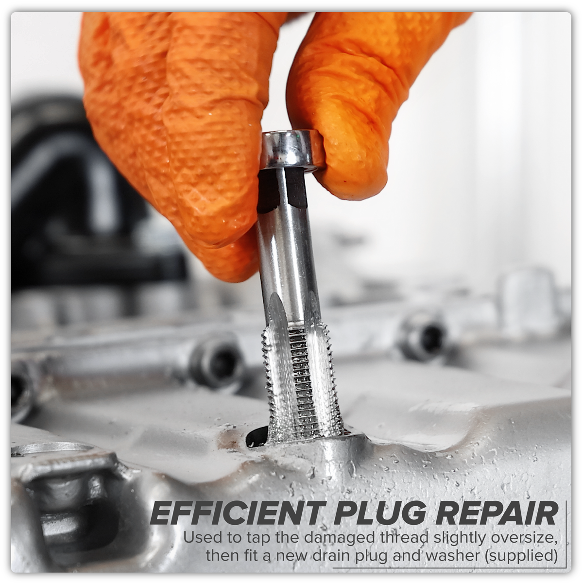 Sealey VS660 Drain Plug Thread Repair Set
