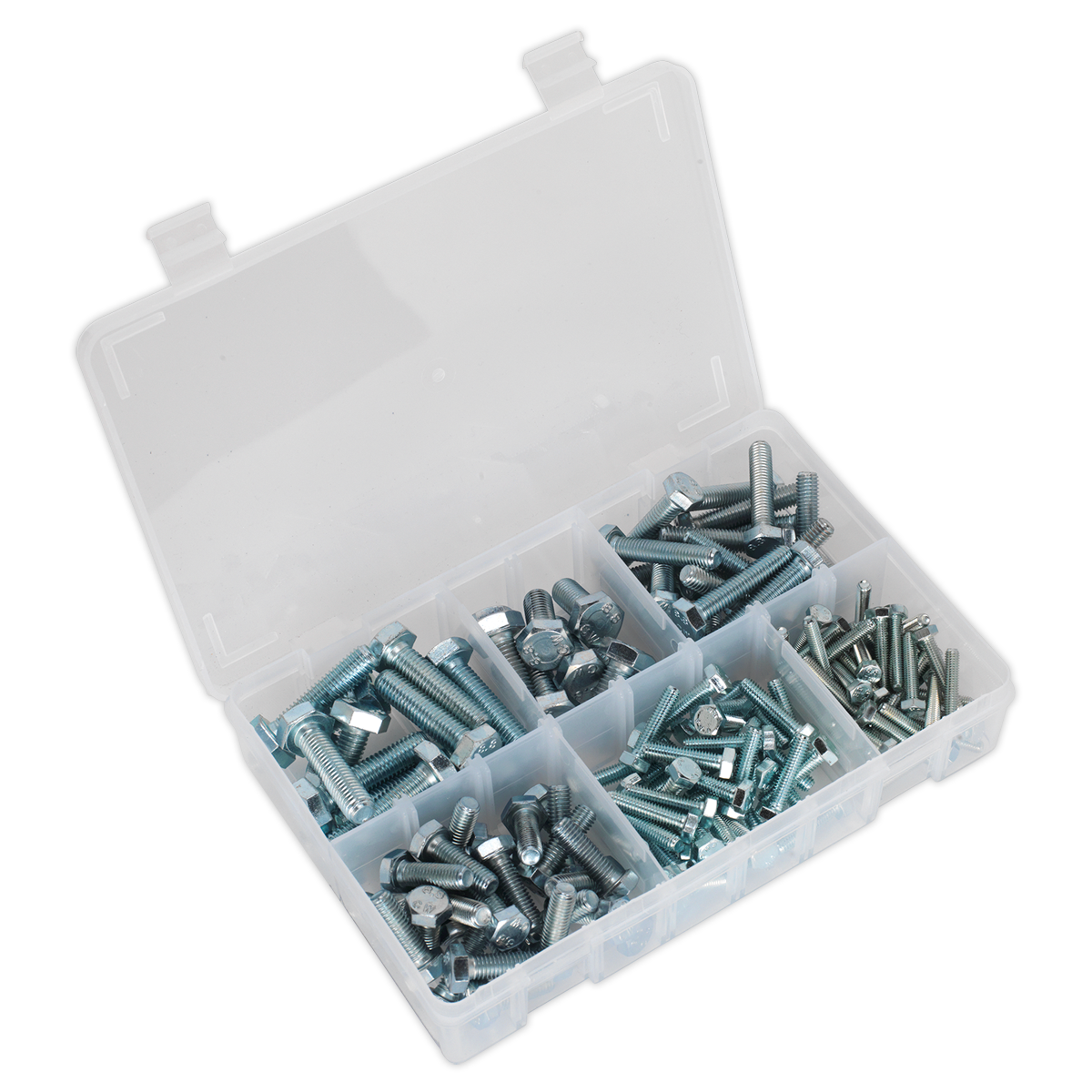 Sealey AB048SS Setscrew Assortment 150pc Metric M5-M10 High Tensile