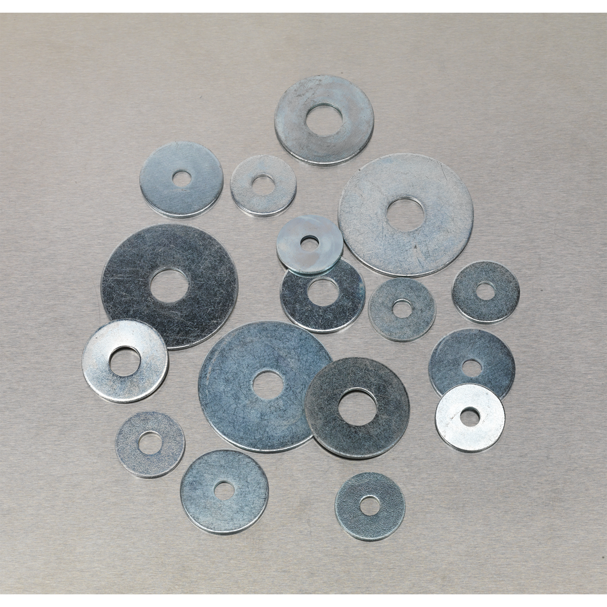 Sealey AB059RW Repair Washer Assortment 240pc M5-M10 Metric Zinc Plated