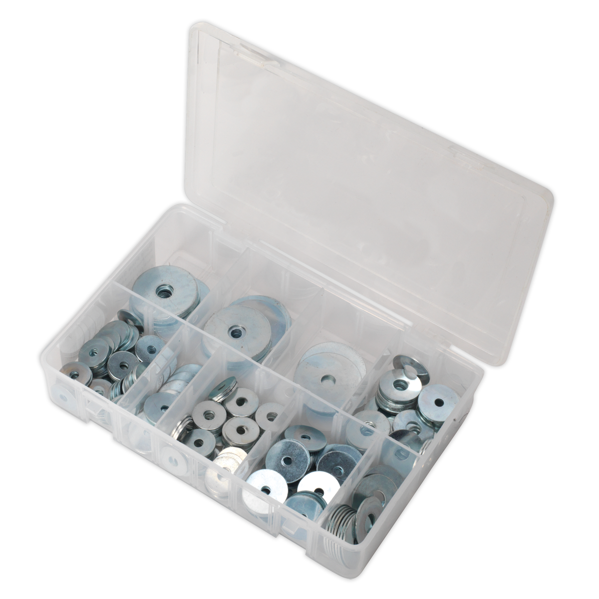 Sealey AB059RW Repair Washer Assortment 240pc M5-M10 Metric Zinc Plated