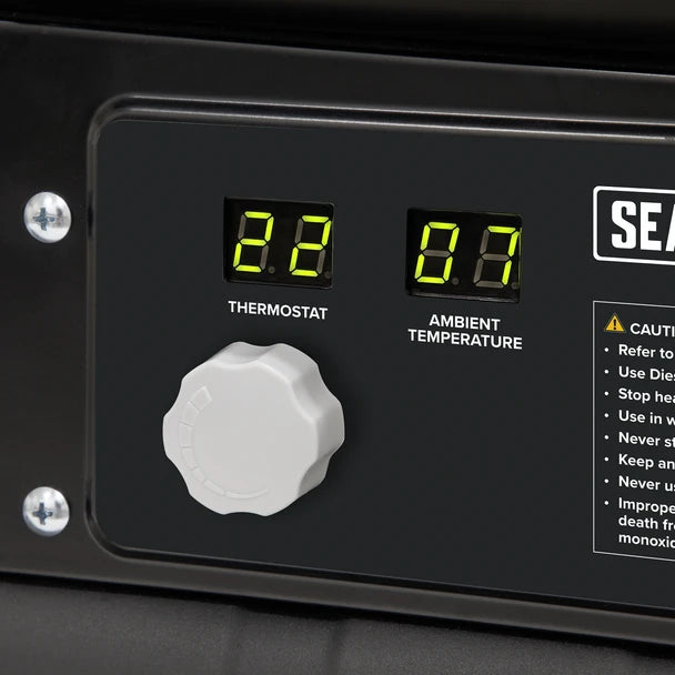 Sealey AB350 Space Warmer® Kerosene/Diesel Heater without Wheels 35,000Btu/hr