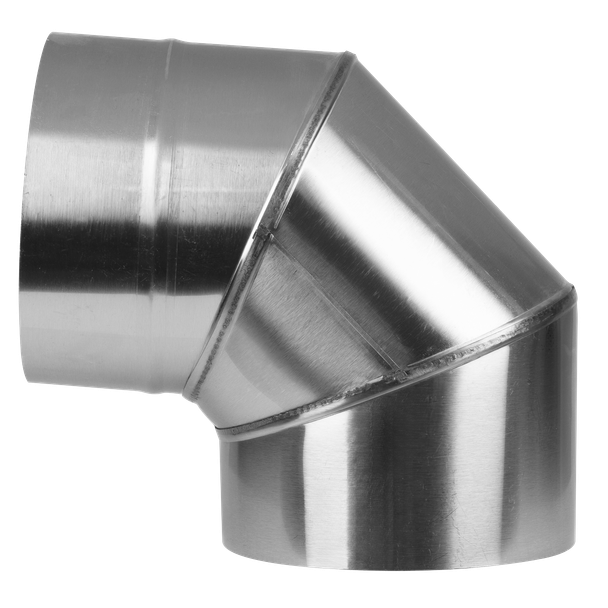 Sealey ABI1700AK3 Stainless Steel Exhaust/Flue 90° Bend for ABI1700 150mm