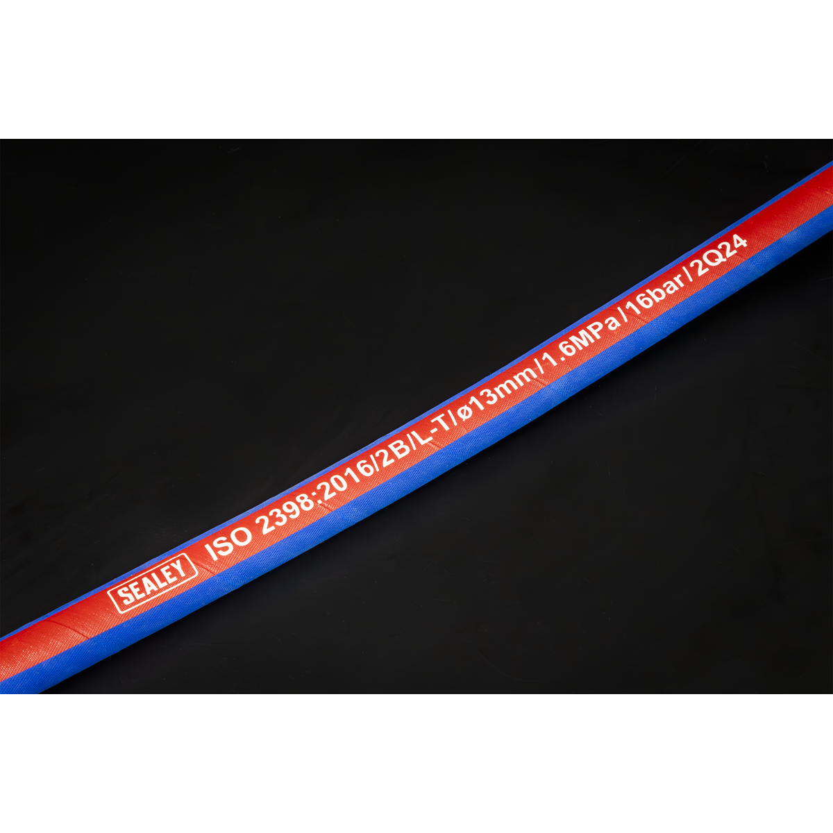 Sealey AH5R/12 Extra-Heavy-Duty Air Hose with 1/2"BSP Unions 5m x 13mm