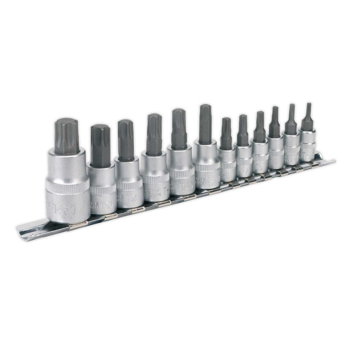Sealey AK6213 TRX-Star* Socket Bit Set 12pc 1/4
