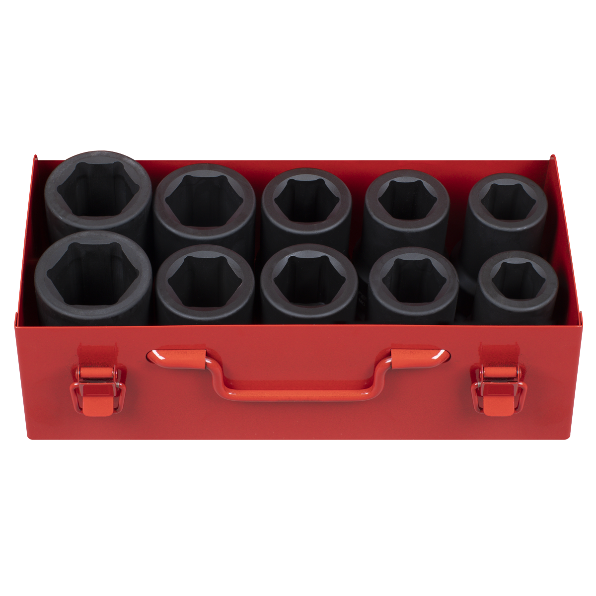 Sealey AK689 Premier Metric/Imperial Deep Impact Socket Set 1"Sq Drive 10pc