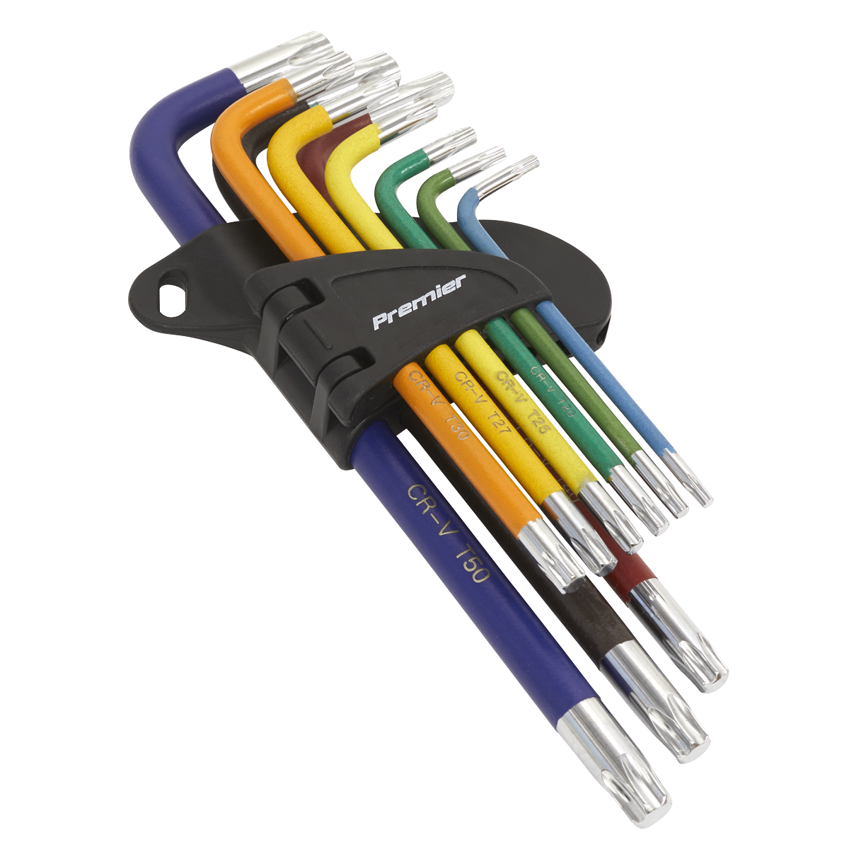 Sealey AK7193 Premier Long TRX-Star* Key Set 9pc