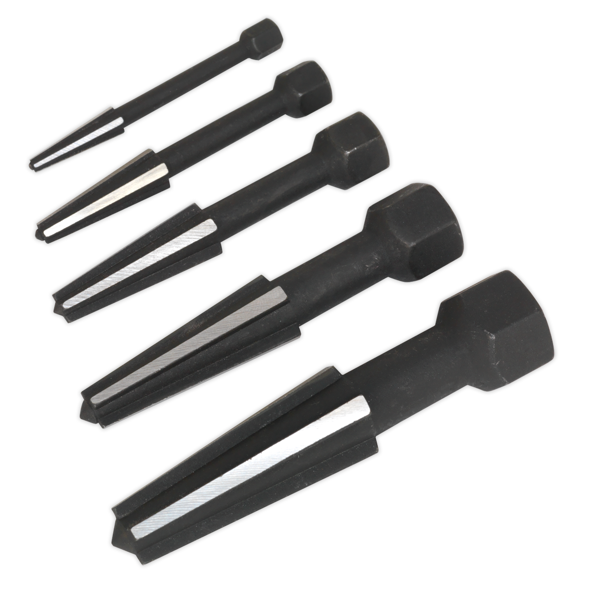 Sealey AK752 Double Edge Screw Extractor Set 5pc