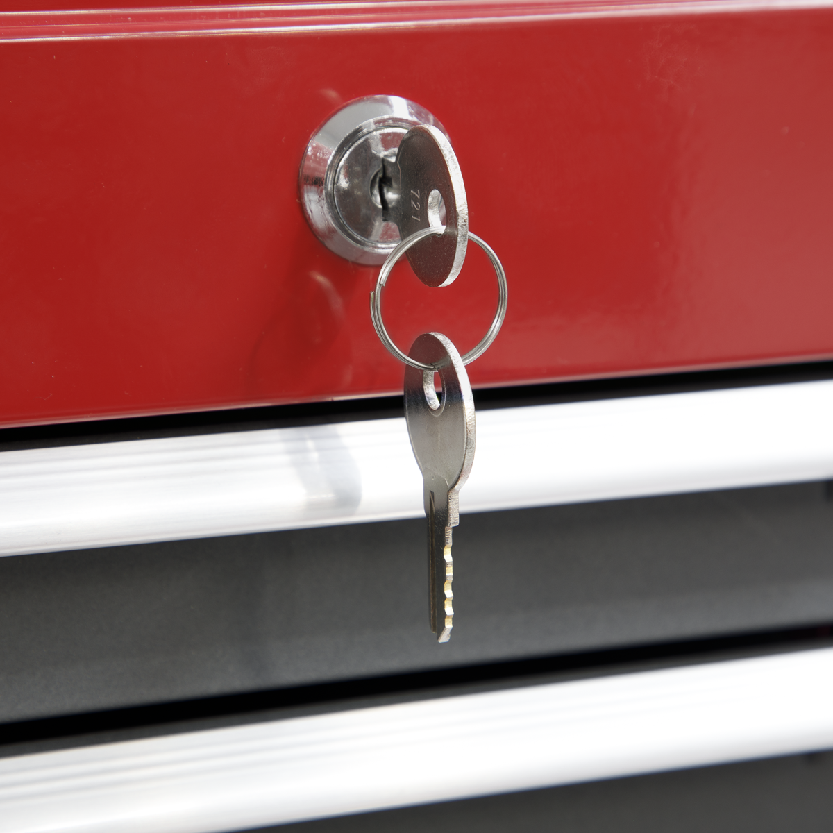 Sealey AP2200BBSTACK Topchest, Mid-Box & Rollcab 9 Drawer Stack - Red