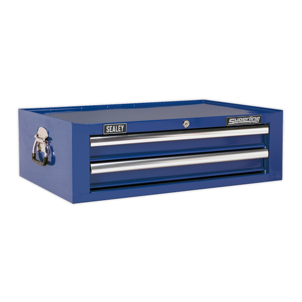 Sealey SPTCCOMBO1 Tool Chest Combination 14 Drawer with Ball Bearing Slides - Blue & 1179pc Tool Kit