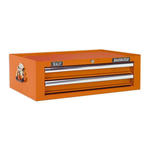 Sealey TBTPCOMBO4 Superline PRO® Tool Chest Combination 14 Drawer with 446pc Tool Kit - Orange