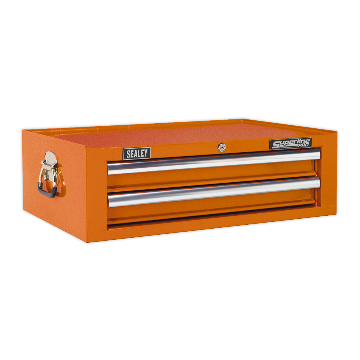Sealey AP26029TO Mid-Box 2 Drawer with Ball Bearing Slides - Orange