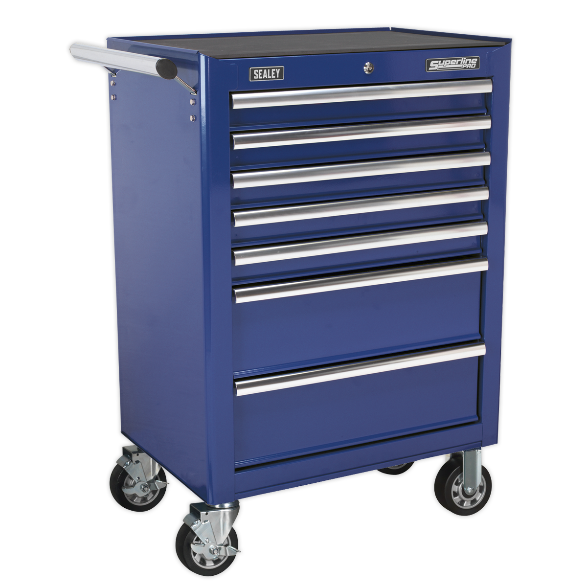 Sealey AP26479TC Rollcab 7 Drawer with Ball Bearing Slides - Blue