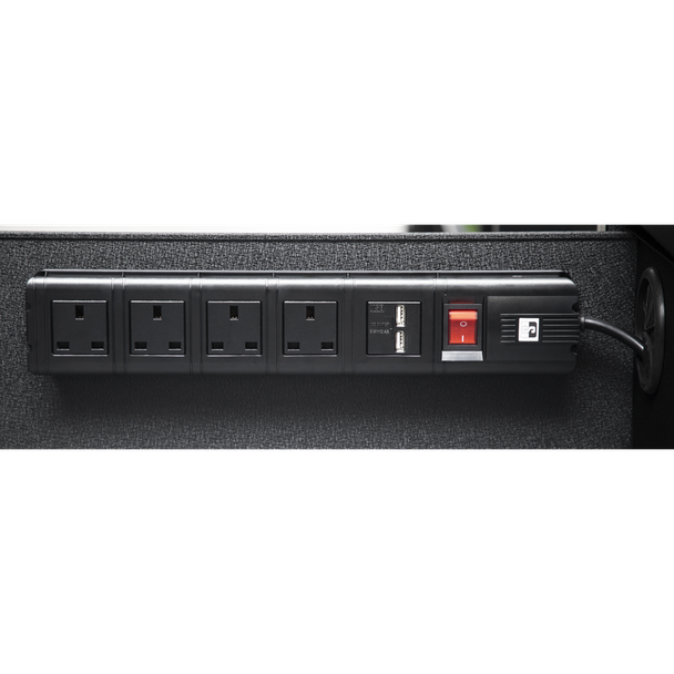 Sealey AP6310BE Superline PRO Mobile Tool Cabinet with Power Tool Charging Drawer 1600mm