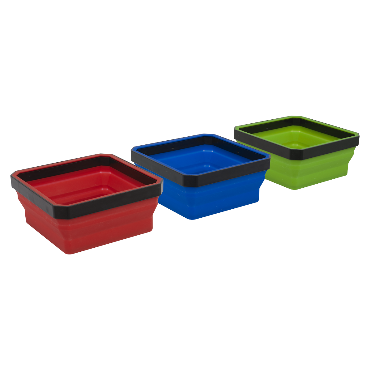 Sealey APCSTS Collapsible Magnetic Parts Tray Set