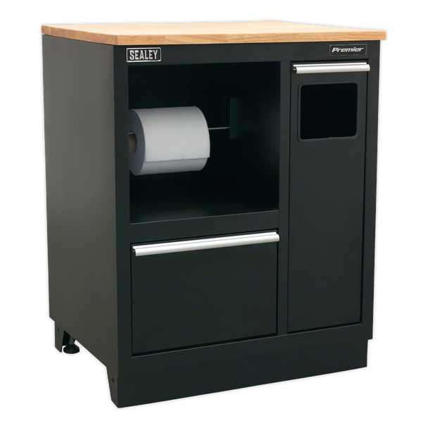 Sealey APMSCOMBO6SS Premier 1.7m Corner Storage System - Stainless Worktop