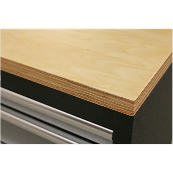 Sealey APMSSTACK11W Superline Pro 2.04m Storage System - Pressed Wood Worktop