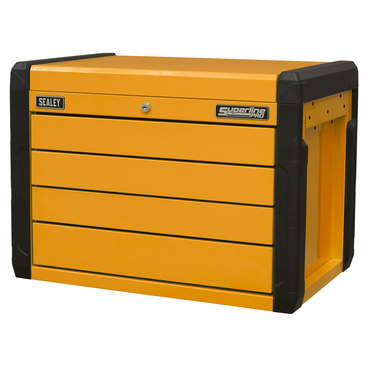 Sealey APPD4O Superline PRO® Push-to-Open Topchest 4-Drawer - Orange