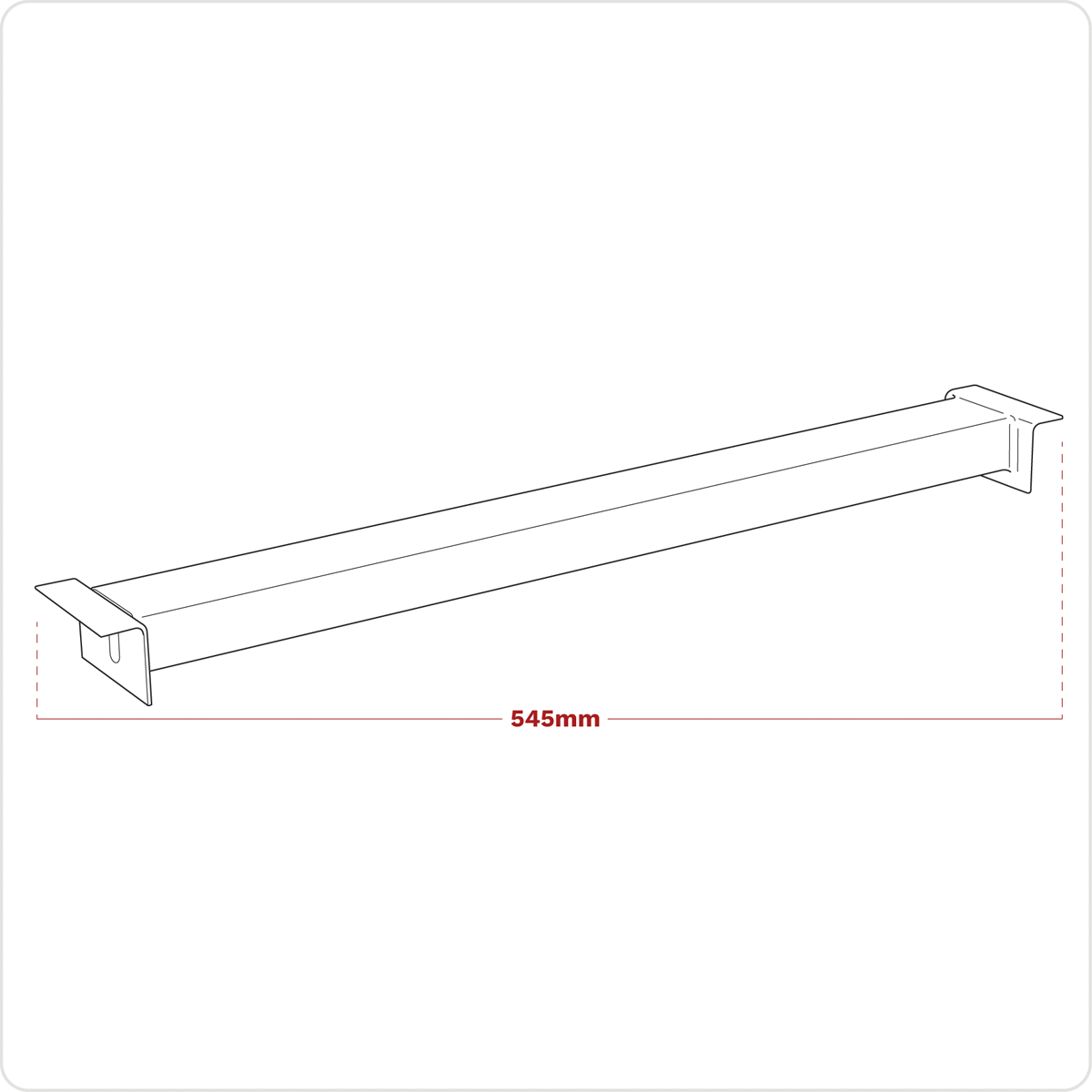 Sealey APR/CPS602 Shelving Panel Support 600mm