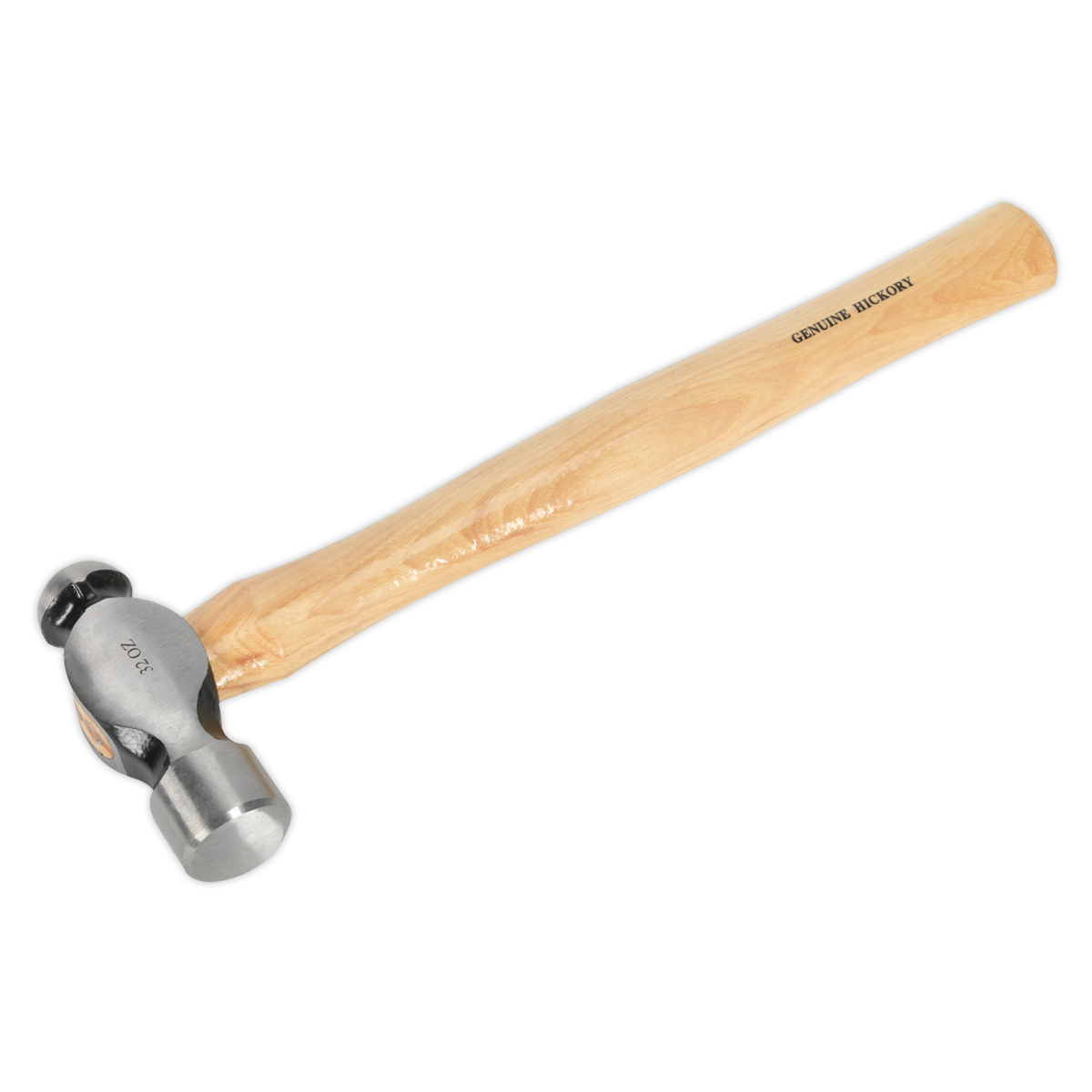 Sealey BPH32 Ball Pein Hammer 2lb Hickory Shaft
