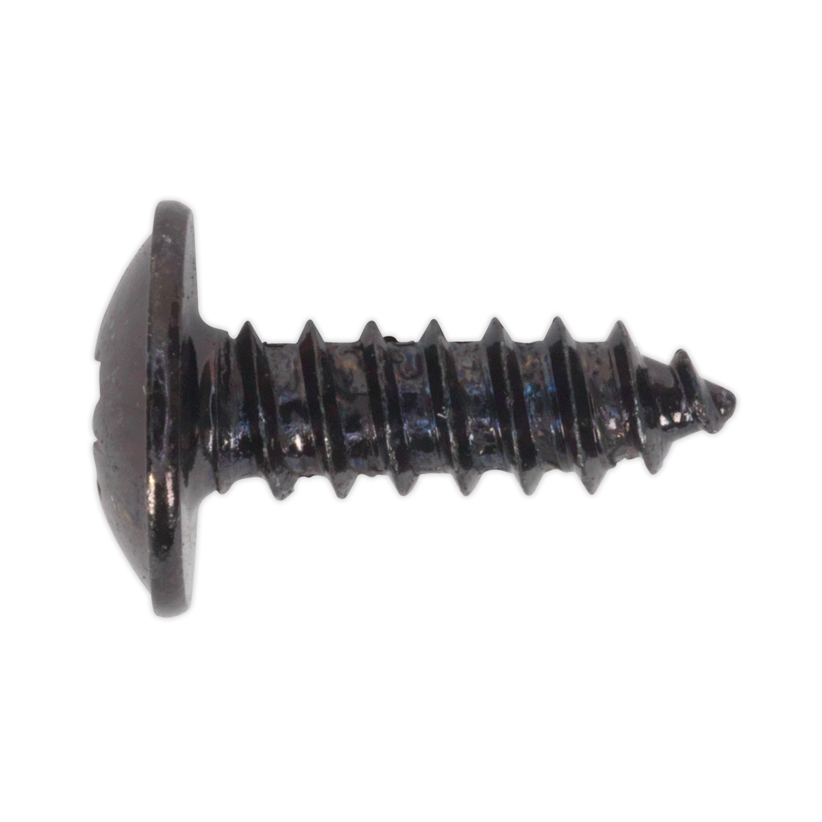 Sealey BST4213 Self Tapping Screw 4.2 x 13mm Flanged Head Black Pozi Pack of 100