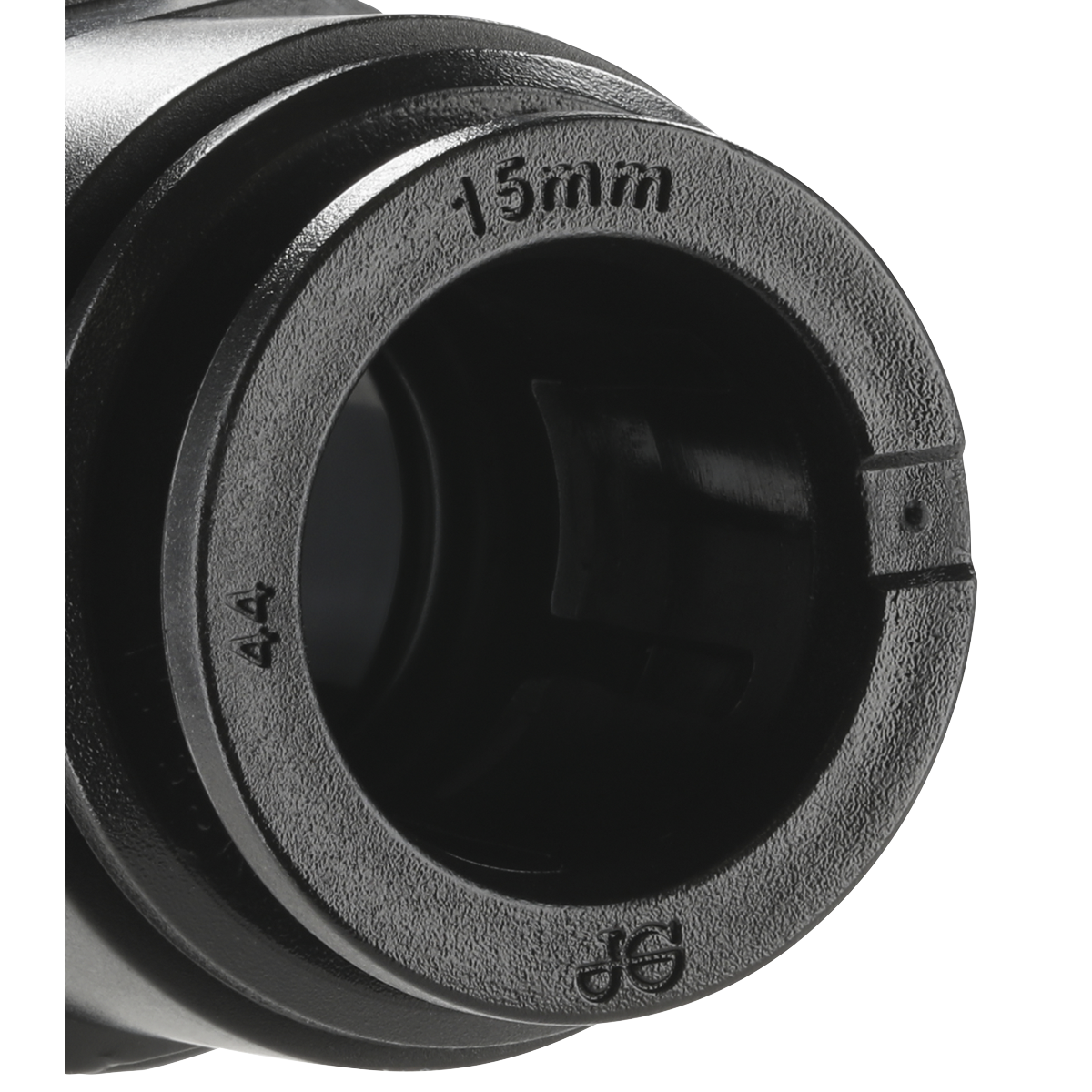 Sealey CAS15SA Straight Adaptor 15mm 1/2"BSP Pack of 2 (John Guest Speedfit® - PM011514E)