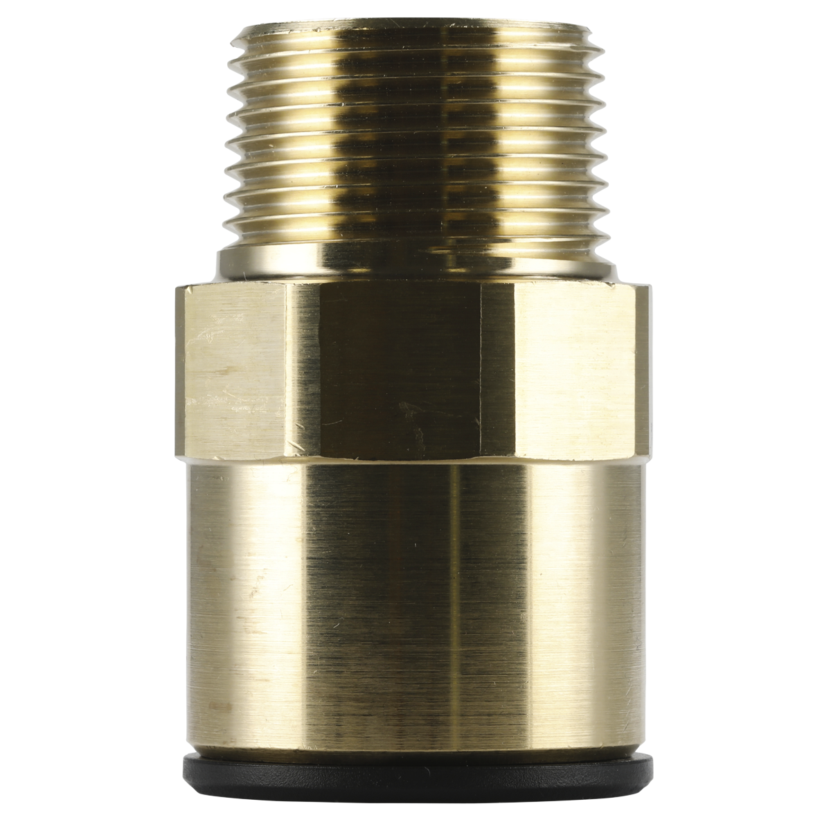 Sealey CAS22BSA Straight Adaptor 22mm x 3/4"BSPT Brass (John Guest Speedfit® - MM012206N)