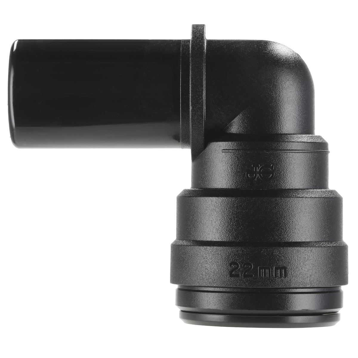 Sealey CAS22SE Stem Elbow 22mm Pack of 2 (John Guest Speedfit® - PM222222E)
