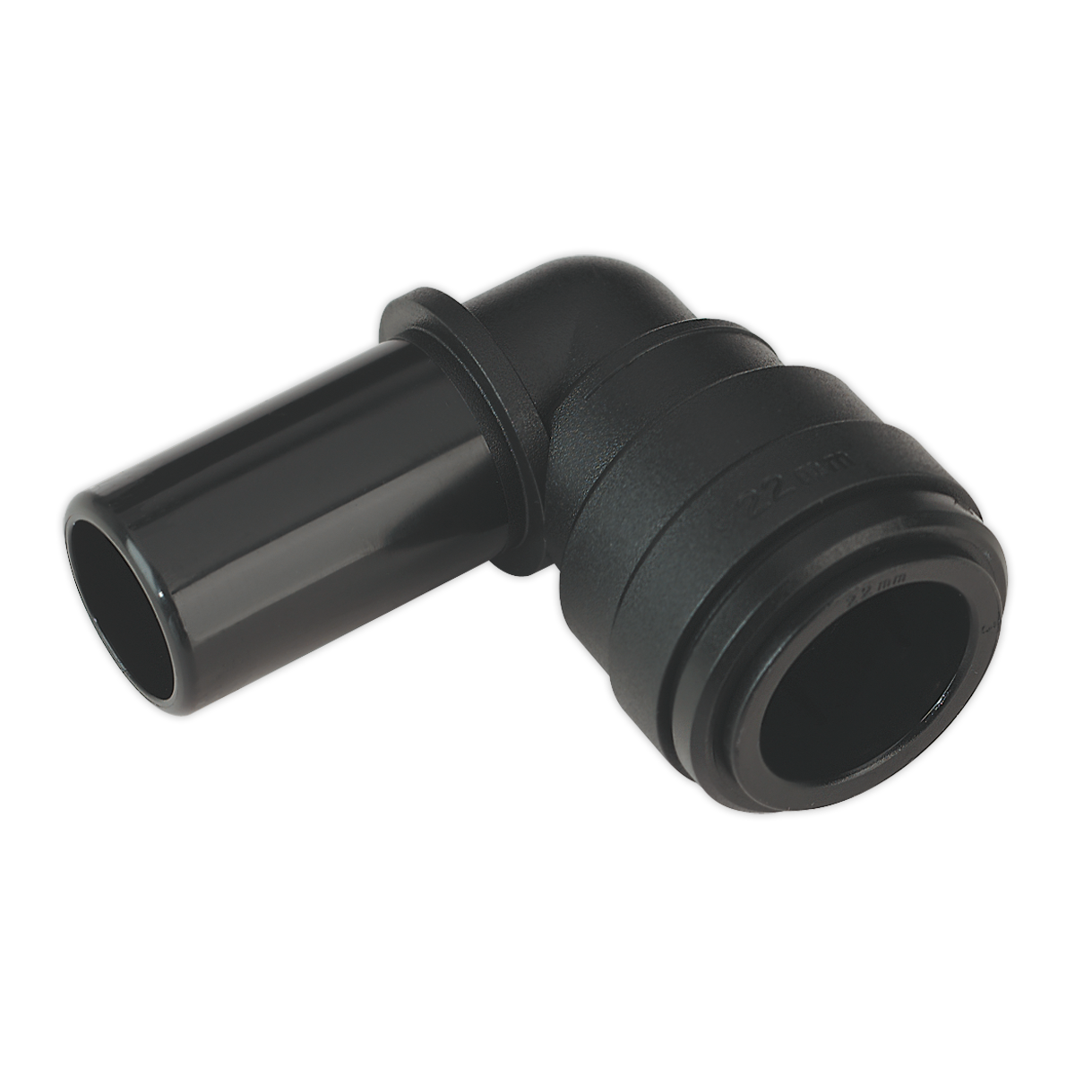 Sealey CAS22SE Stem Elbow 22mm Pack of 2 (John Guest Speedfit® - PM222222E)
