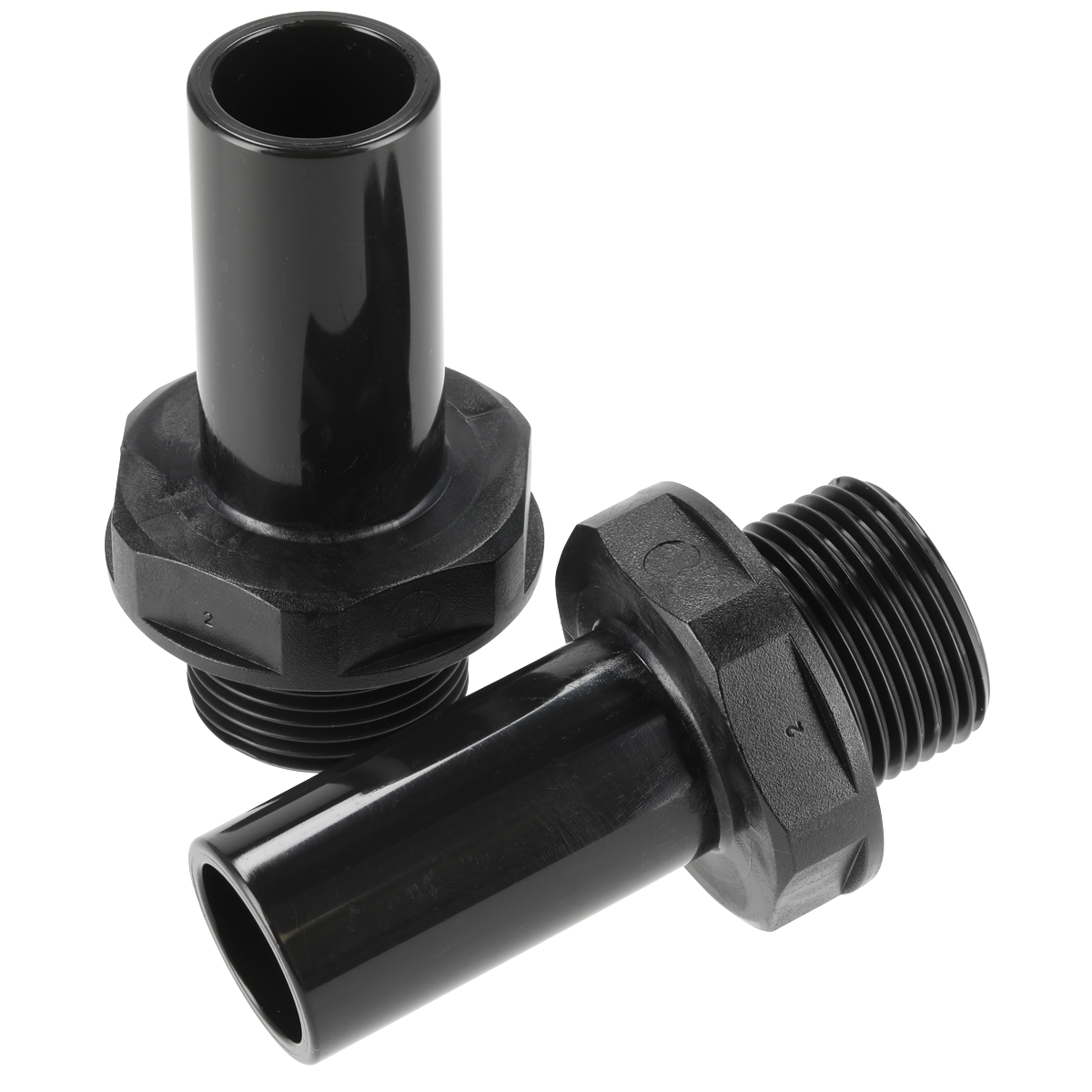 Sealey CAS22STA Stem Adaptor 22mm 3/4"BSP Pack of 2 (John Guest Speedfit® - PM052216E)