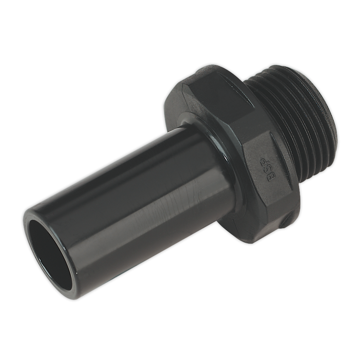 Sealey CAS22STA Stem Adaptor 22mm 3/4"BSP Pack of 2 (John Guest Speedfit® - PM052216E)